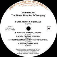 Bob Dylan : The Times They Are A-Changin' (LP, Album, RE, RM)