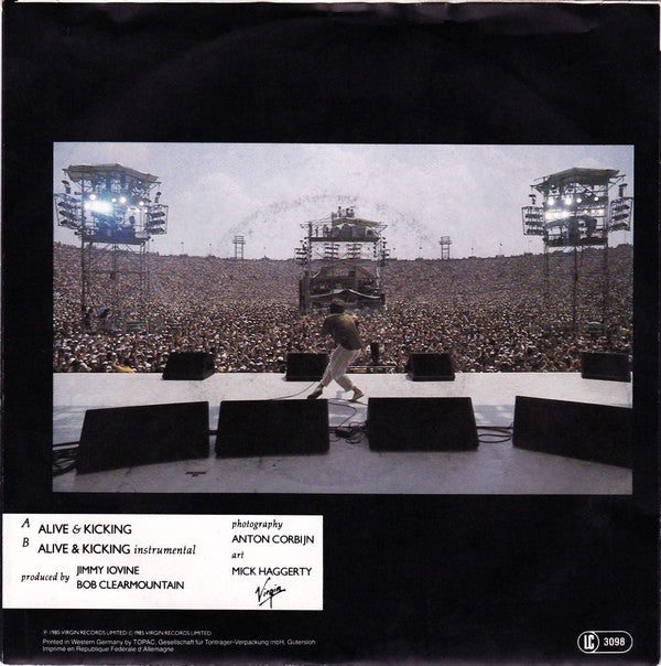 Simple Minds : Alive & Kicking (7", Single)