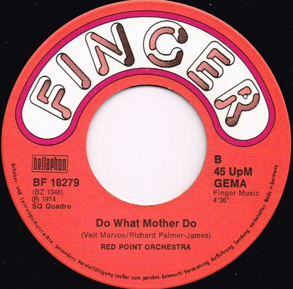 Veit Marvos ' Red Point Orchestra : Nice To See You (7", Single)