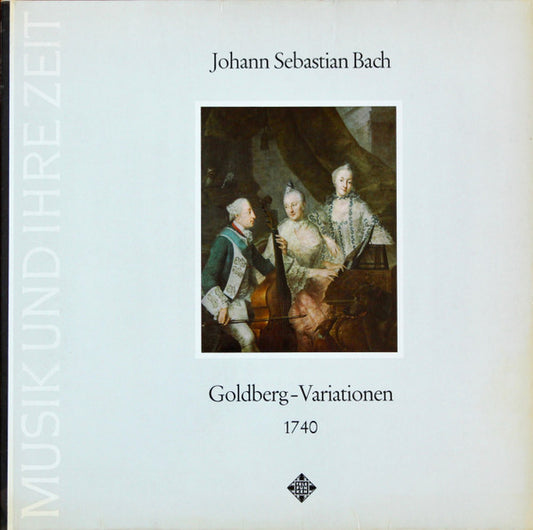 Johann Sebastian Bach - Gustav Leonhardt : Goldberg-Variationen (1740) (LP, RE)