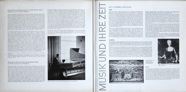 Johann Sebastian Bach - Gustav Leonhardt : Goldberg-Variationen (1740) (LP, RE)