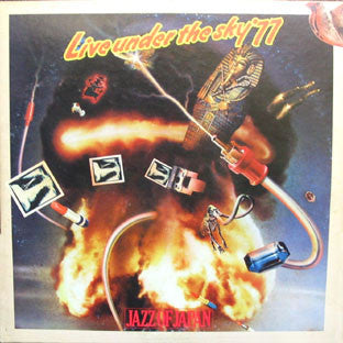 Various : Jazz Of Japan Live Under The Sky '77 = ジャズ・オブ・ジャパン〜ライヴ・アンダー・ザ・スカイ'77 (2xLP, Album, Gat)