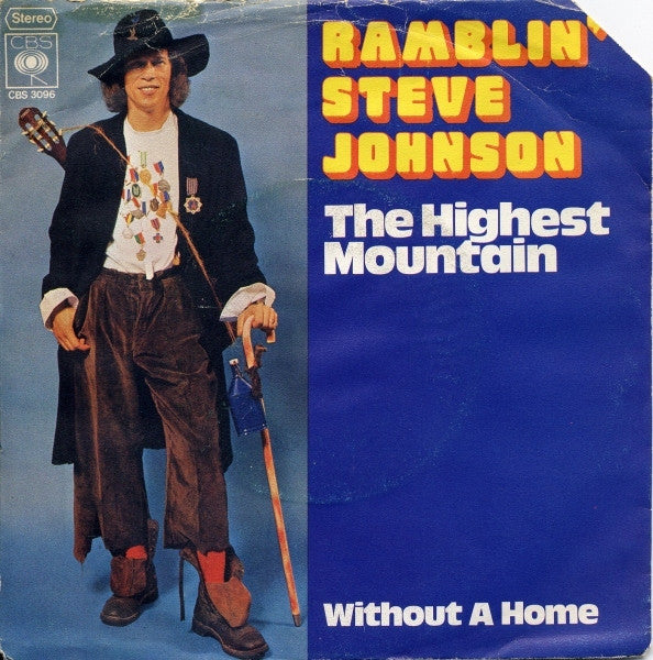 Ramblin' Steve Johnson : The Highest Mountain (7", Single)