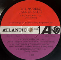 The Modern Jazz Quartet : The Modern Jazz Quartet (LP, Comp, Club)