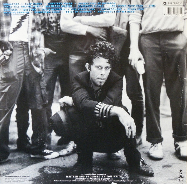Tom Waits : Rain Dogs (LP, Album, ® O)