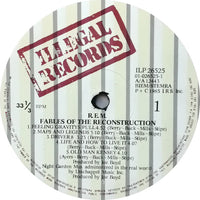 R.E.M. : Fables Of The Reconstruction - Reconstruction Of The Fables (LP, Album)