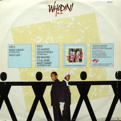 Whodini : The Whodini Electro 5 Track E.P. (12", EP)