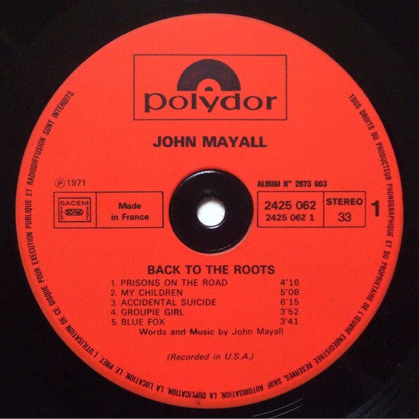 John Mayall : Back To The Roots (2xLP, Album, RE)