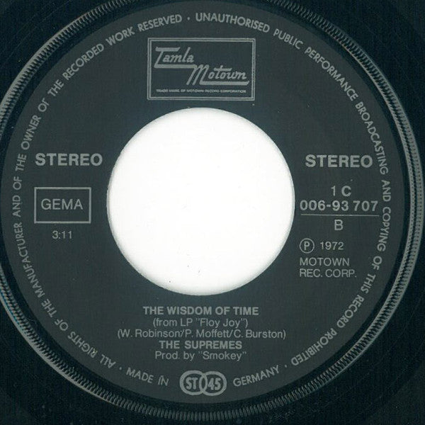 The Supremes : Your Wonderful Sweet Sweet Love (7", Single)
