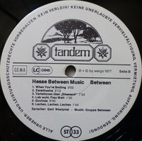 Between : Hesse Between Music (LP, Album, RE)