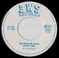 André Lemm : You Break My Heart / She Is My Lady (7")