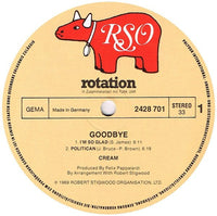 Cream (2) : Goodbye (LP, Album, RP)
