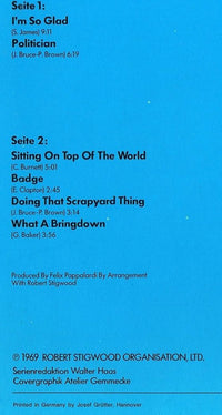 Cream (2) : Goodbye (LP, Album, RP)