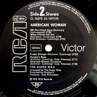 The Guess Who : American Woman (LP, Album, RE)