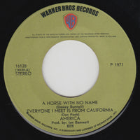 America (2) : A Horse With No Name / Everyone I Meet Is From California (7", Maxi)