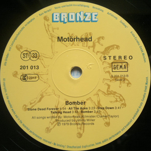 Motörhead : Bomber (LP, Album, RE)
