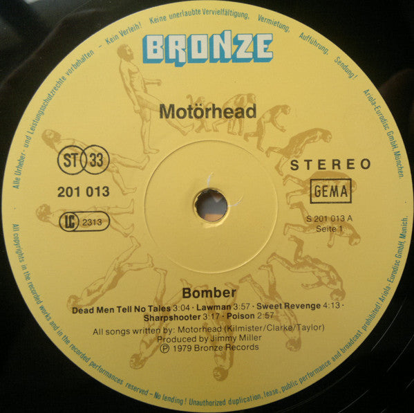 Motörhead : Bomber (LP, Album, RE)
