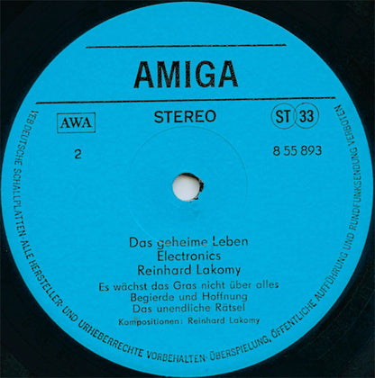 Reinhard Lakomy : Das Geheime Leben (LP, Album)