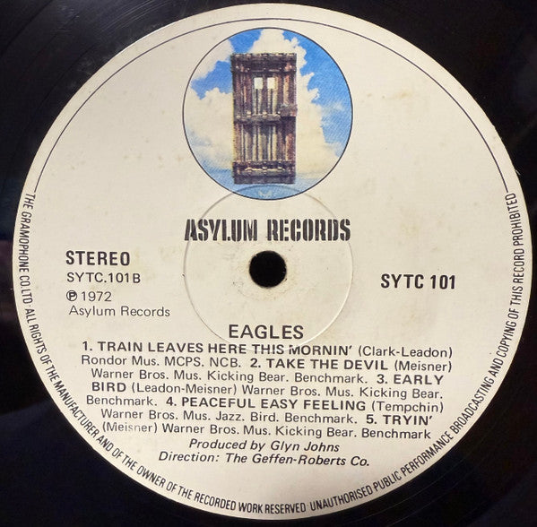 Eagles : Eagles (LP, Album, Gat)