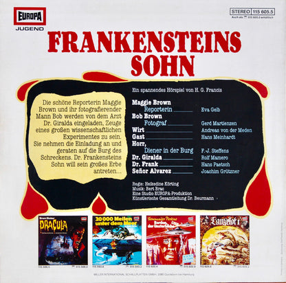 H.G. Francis : Frankensteins Sohn (LP)