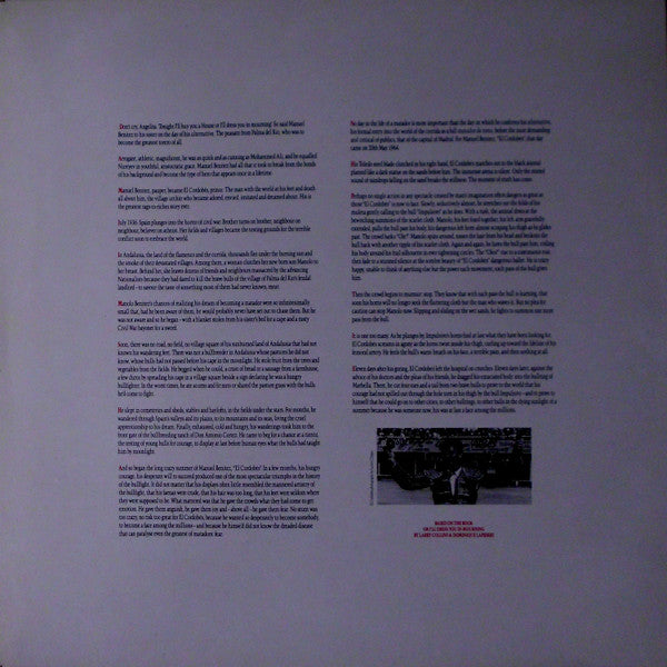 Mike Leander & Edward Seago* : Matador The Musical Story Of The Life Of El Cordobes (LP, Gat)