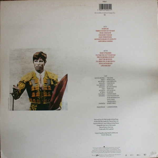 Mike Leander & Edward Seago* : Matador The Musical Story Of The Life Of El Cordobes (LP, Gat)