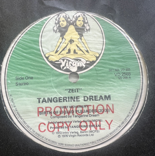 Tangerine Dream : Zeit (2xLP, Album, Promo, UK )