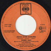 Doris Day : Move Over Darling / Twinkle Lullaby (7", Single, Blu)