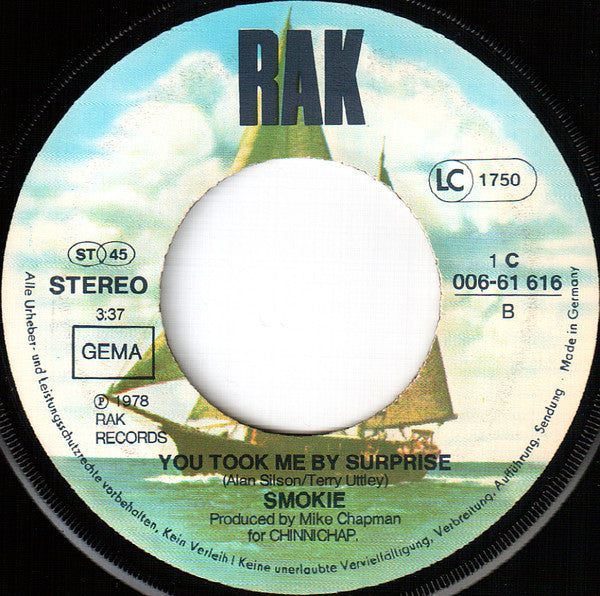 Smokie : Mexican Girl (7", Single, EMI)