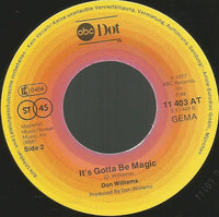 Don Williams (2) : I'm Just A Country Boy (7", Single)