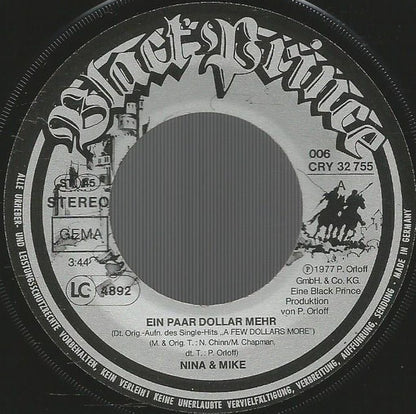 Nina & Mike : Ein Paar Dollar Mehr (7", Single)