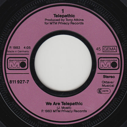 Telepathic : We Are Telepathique (7", Single)