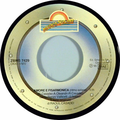 Raoul Casadei : Sogno Di Ferragosto (7")