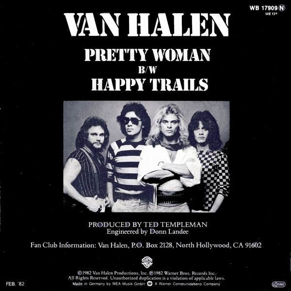 Van Halen : Pretty Woman (7", Single)