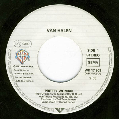 Van Halen : Pretty Woman (7", Single)