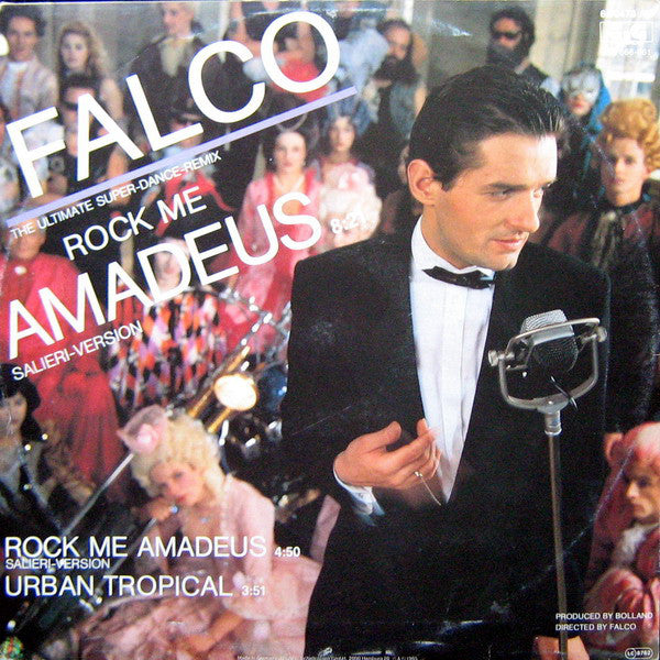 Falco : Rock Me Amadeus (Salieri-Version) (12", Maxi)