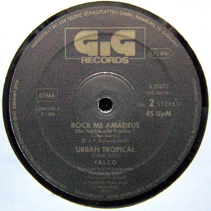 Falco : Rock Me Amadeus (Salieri-Version) (12", Maxi)