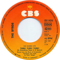 The Byrds : Mr. Tambourine Man / Turn! Turn! Turn! (7", Single)