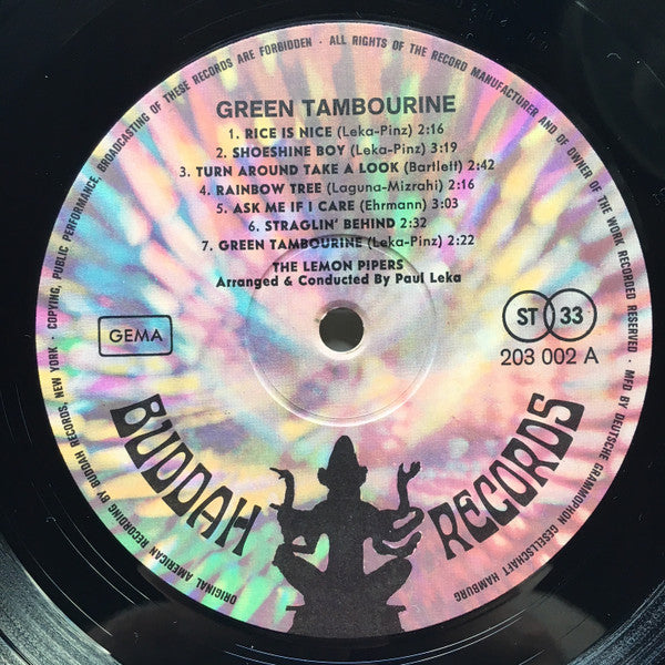 The Lemon Pipers : Green Tambourine (LP, Album)