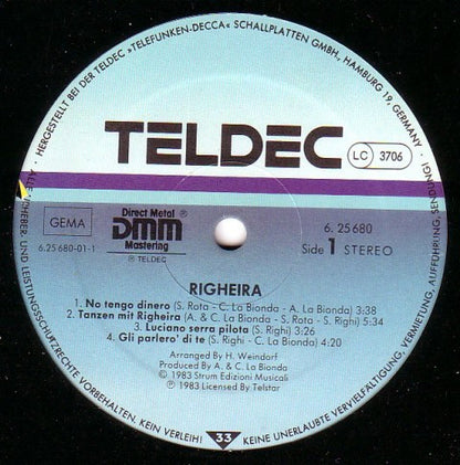 Righeira : Righeira (LP, Album)