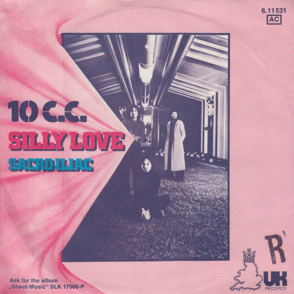 10 c.c.* : Silly Love (7", Single)