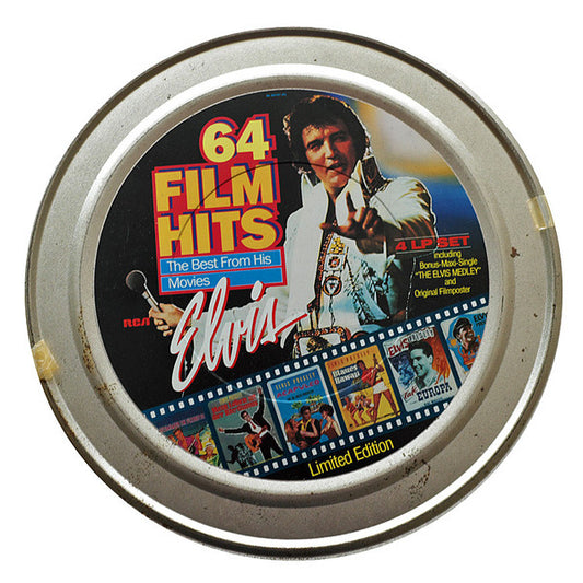 Elvis Presley : 64 Film Hits - The Best From His Movies (4xLP, Comp + 12", Maxi + Box, Ltd, Num)