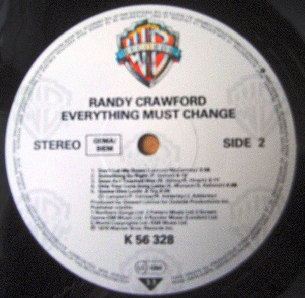 Randy Crawford : Everything Must Change (LP, Album, RE)