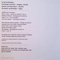 Lo Fat Orchestra : The Second Word Is Love (LP, Album)