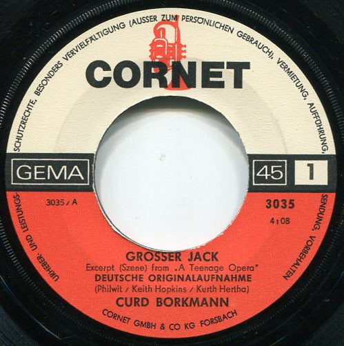Curd Borkmann : Großer Jack / A Banda (7", Single)