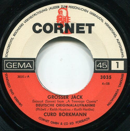 Curd Borkmann : Großer Jack / A Banda (7", Single)