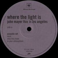 John Mayer : Where The Light Is: John Mayer Live In Los Angeles (4xLP, Album, RE, RM, 180 + Box)