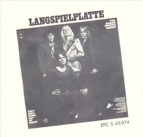 The Edgar Winter Group : Hangin' Around (7", Single)