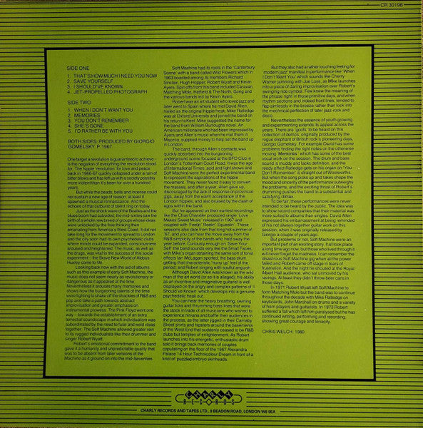 Soft Machine : Soft Machine (LP, RE)