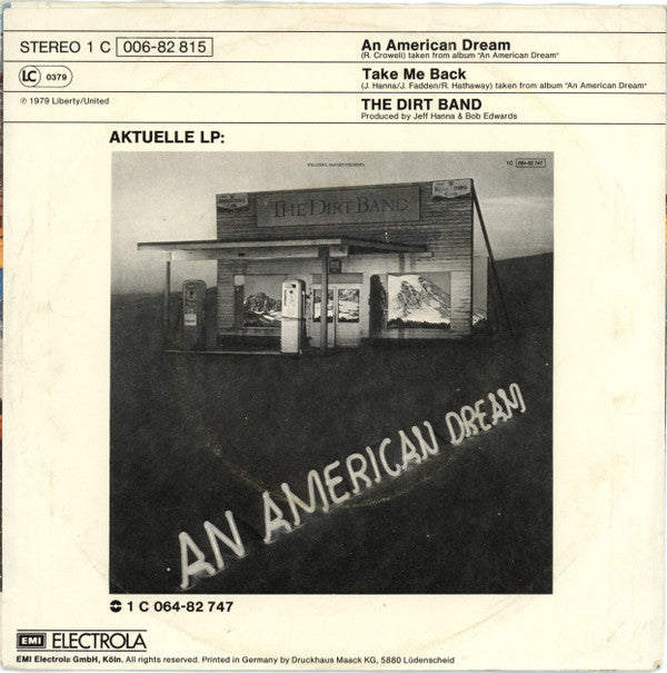 The Dirt Band : An American Dream (7", Single)